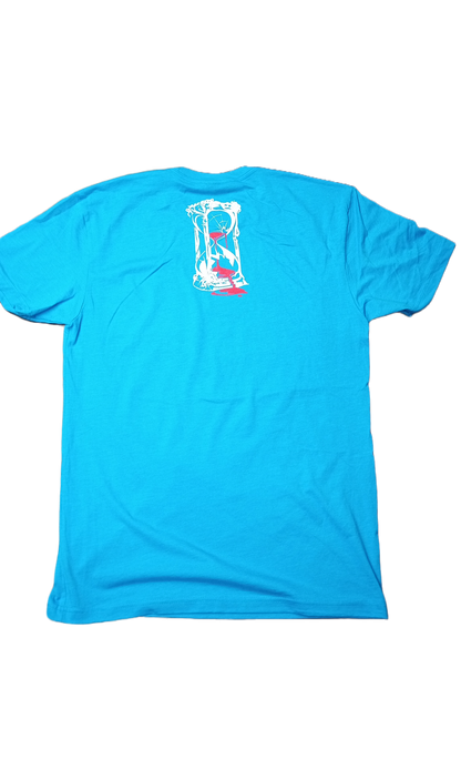 Rest When Dead - Father Time Logo Tee - Blue