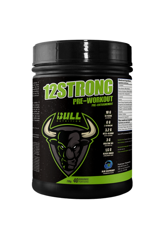 Bull Nutrition - 12 Strong Pre Workout (40 Serving)