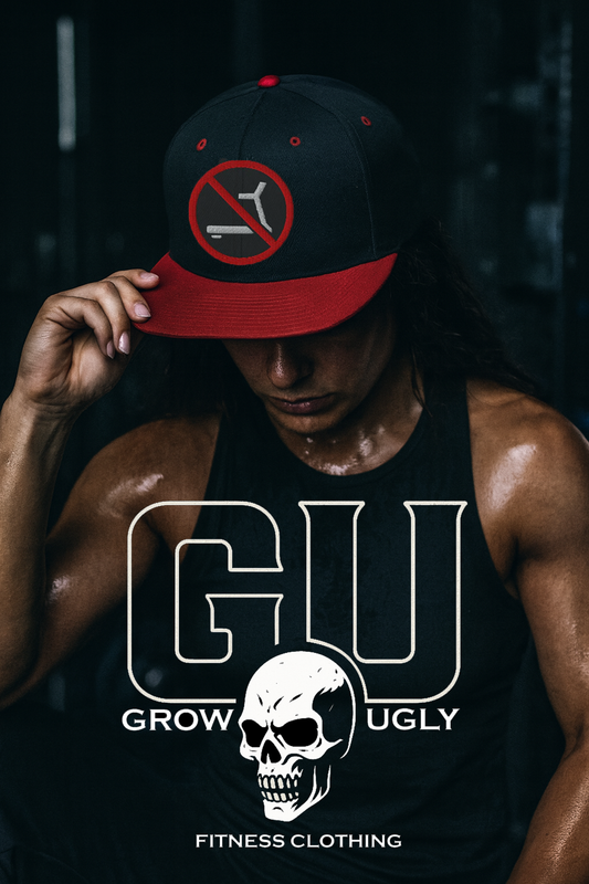 Grow Ugly Fitness Clothing - You Can't Flex Cardio - Snapback hat
