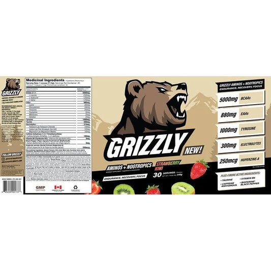 Grizzly Aminos and Nootropics