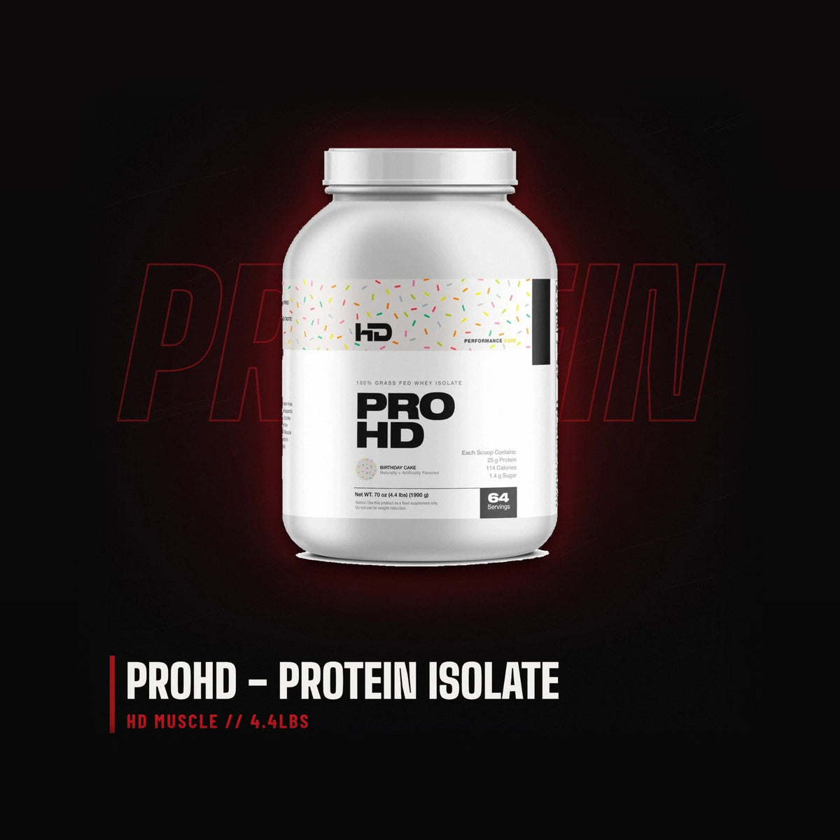 PROHD Protein Isolate 4.4lbs