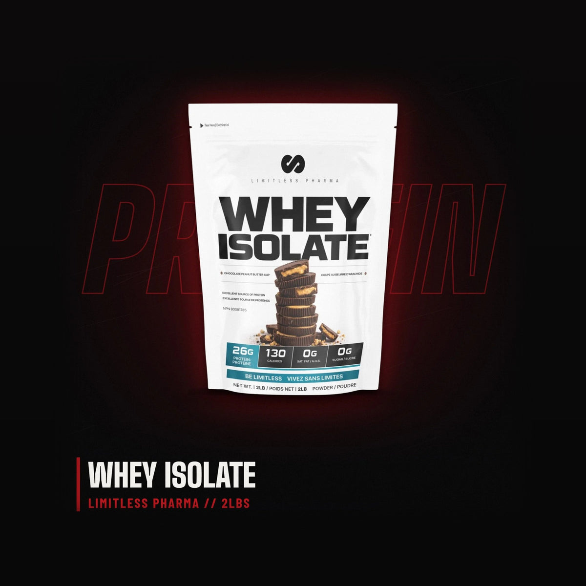 Limitless Pharma Whey Isolate 2lbs