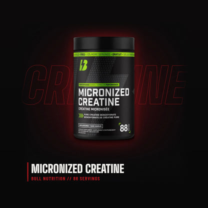 Bull Nutrition Micronized Creatine 88 servings