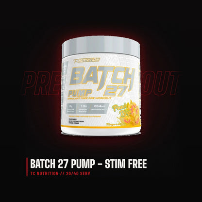Batch 27 Pump Stim Free