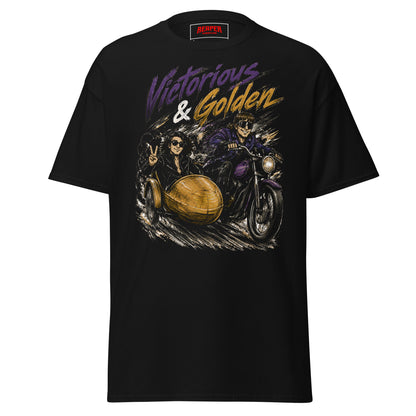 Victorious & Golden tee front