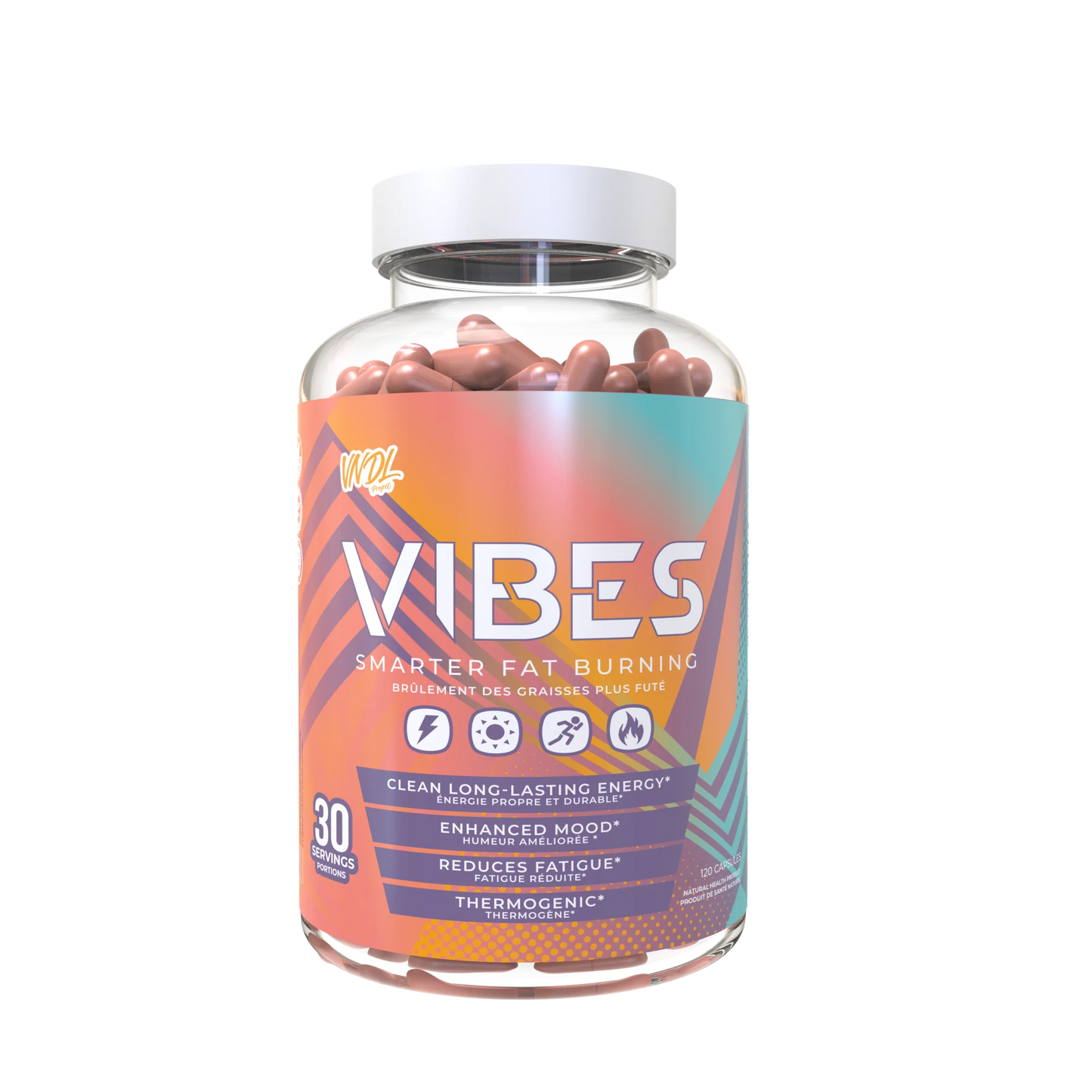 VNDL Project - VIBES - Fat Burner  (30 Serving)